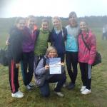 přespolní běh_krajské kolo_2014_vítězné družstvo děvčat